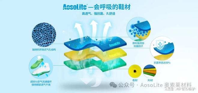 e奥索莱材料在运动鞋领域的开发应用凯发k8国际登录解析AosoLit(图3)